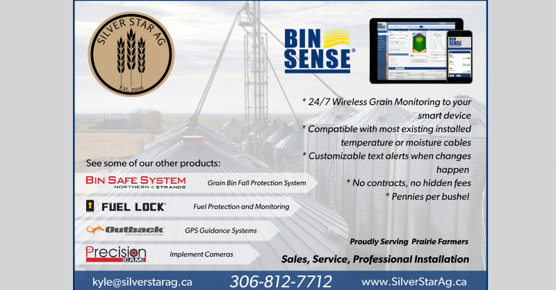 __TheBook__'s tweet photo. Helping farmers succeed through Innovation, Technology and Safety!

Silver Star Ag Ltd are a trusted supplier and installer for BIN-SENSE® as well as other great products. 

Find them in #TheBook2023 and on our website.  

#TheBook, #AgTwitter, @SilverStarAg