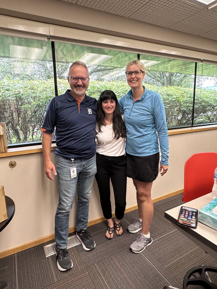 As my journey in Novi comes to an end, I’m filled with gratitude for the people who I love and who have supported me. Two of my favorites pictured here 💚💚💚