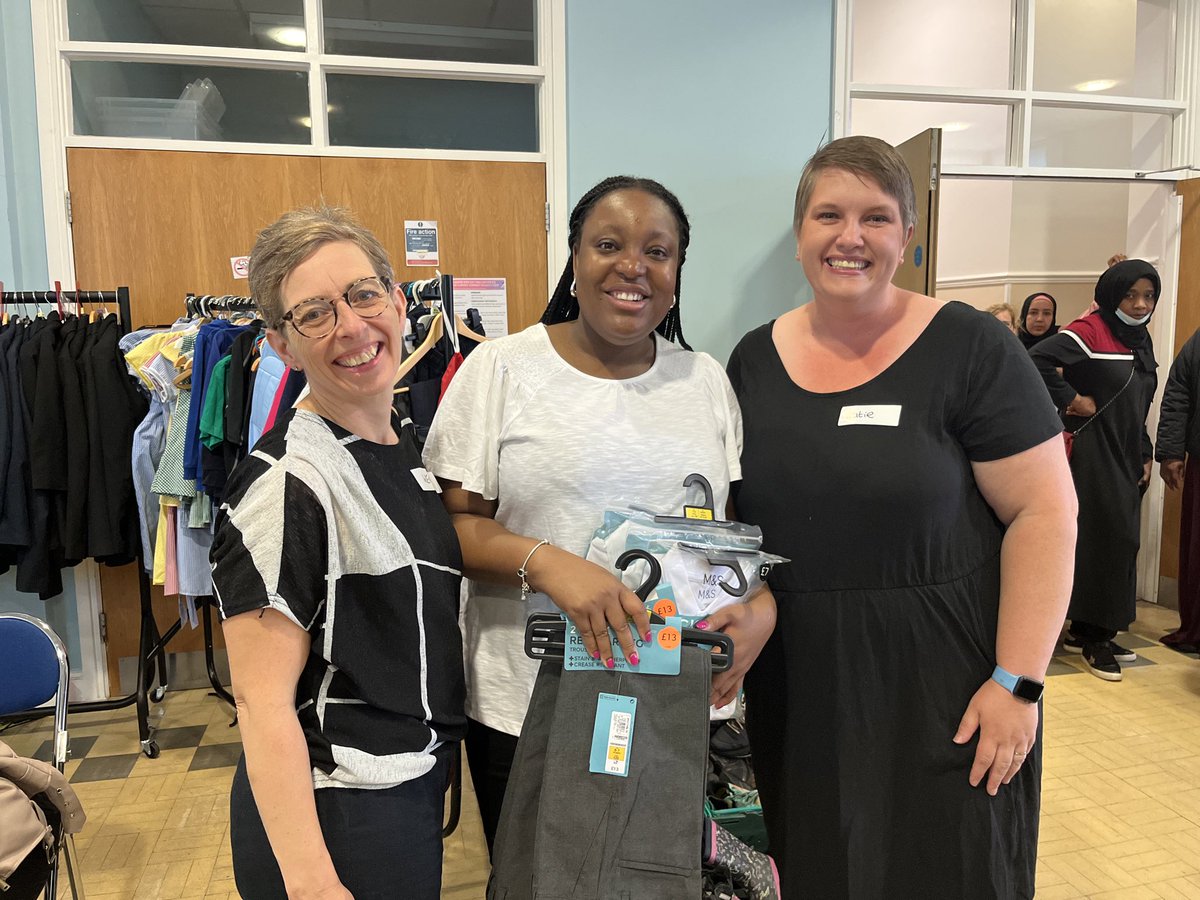 👕 Today I visited the amazing Wendy and Katie <a href="/ClothingCov/">ClothingCoventry</a>’s school uniform pop-up shop.

❤️ I was amazed by the incredible work the team and volunteers are doing to tackle clothing poverty in our city. It is incredible to see how many people have donated to their cause.