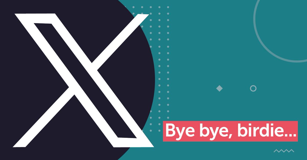 HYP3DLTD's tweet photo. Elon Musk has announced that #Twitter is now 'X', meaning we must say goodbye to the iconic blue bird. 😢

This #Rebrand is the start of Musk's vision for the app, which may soon boast new audio, video, messaging and banking features. 

What do you think of the change? https://t.co/Ad4IrjDzqa