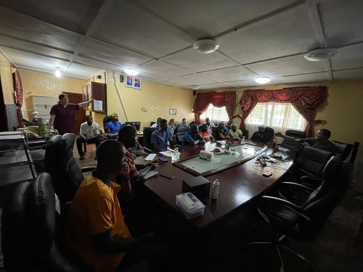 Humanity First USA (@hfusa) on Twitter photo In Liberia, the <a href="/HFUSA/">Humanity First USA</a> doctors teach Liberian doctors and PAs the ultrasound course. In Liberia, the <a href="/HFUSA/">Humanity First USA</a> doctors teach Liberian doctors and PAs the ultrasound course.