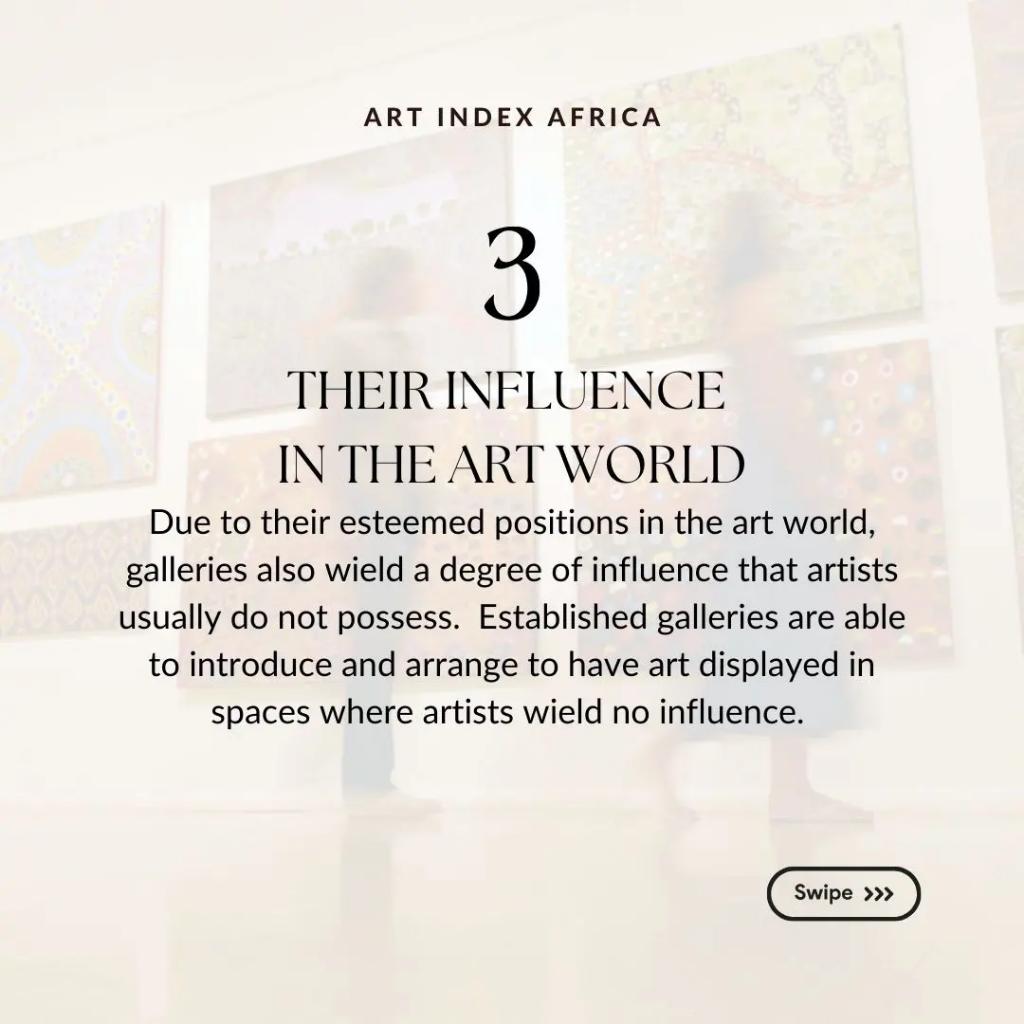 ArtIndexAfrica's tweet photo. Welcome to the Hottest African Art Digest🌍🥂 

Today's Discourse: The Importance of Gallery Representation. 

Gallery representation plays a crucial role in the art world for both artists and collectors.  

#galleries #galleryrepresentation #arttwitter #thursdayvibes #Thursday https://t.co/MvYHBAbwmH