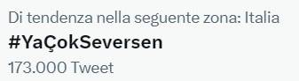PattyAlba_'s tweet photo. Queste sono le tendenze che mi piacciono 💙💙💙
#YaÇokSeversen https://t.co/wNWRJCbeAB