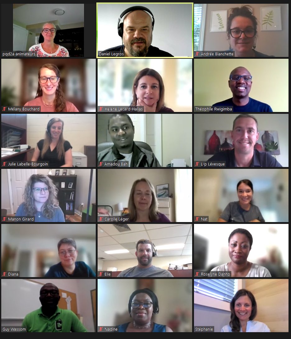 PQD 2-  juillet 2023. Belle gang de leaders engagés et inspirés et inspirants! Félicitations la gang!!#adfo #csdceo