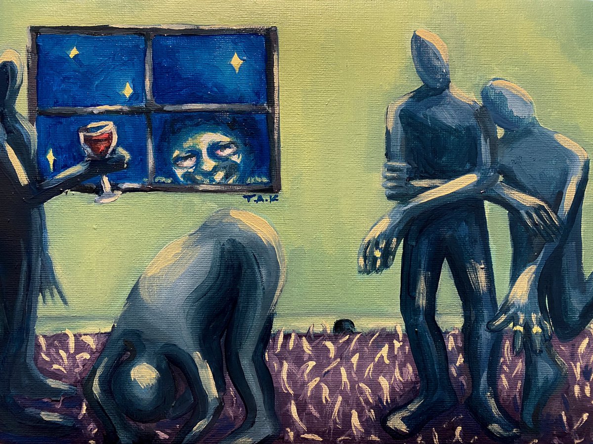 JaDEADart's tweet photo. Someone else’s party https://t.co/AbIAJpvHqB