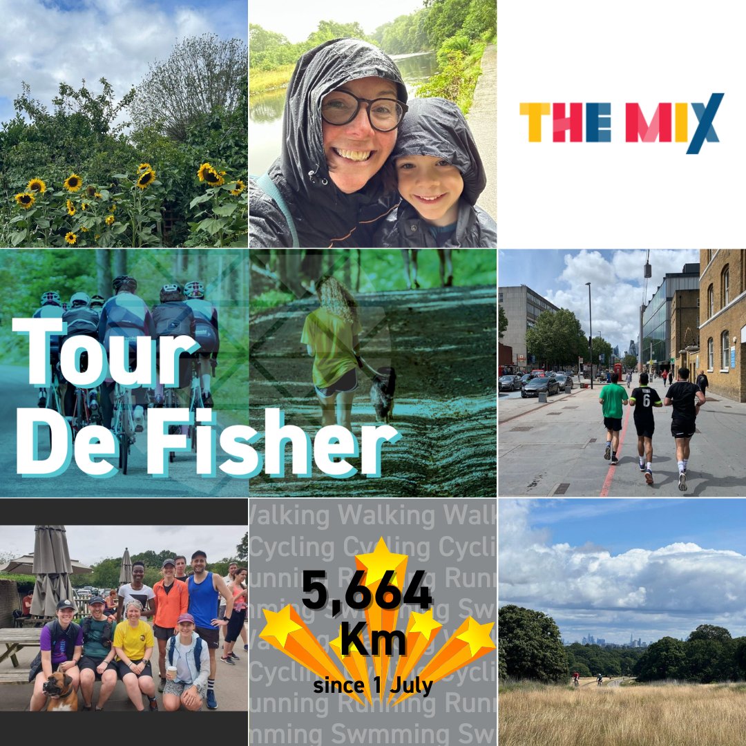 #TourdeFisher2023 ended with a bang! We surpassed our initial goal, reaching 5.6 km with many dog walks and park runs, all in support of <a href="/TheMix/">TheMix</a>. Thanks to all who participated!

There's still time to show your support for The Mix by donating here: shorturl.at/ahOPQ