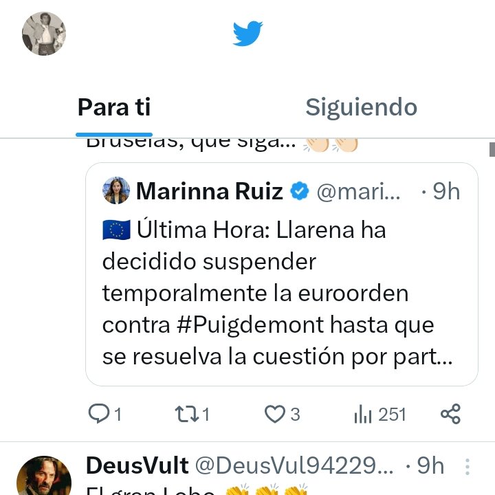 serpicoll's tweet photo. @DeusVul94229466 Yes. En la web. Sólo que si usas la App del móvil mientras no la actualices mantendrás el pajarito. Yo tengo los dos: https://t.co/zVzQ2vFHnt