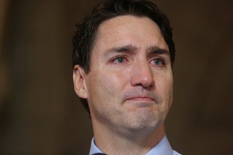 Let’s start a photo thread for <a href="/joerogan/">Joe Rogan</a> with <a href="/justintrudeau/">Justin Trudeau</a>’s creepiest &amp; awkward photos. I’ll go first: 

remember how he used to cry all the time? 🤦‍♂️

RT, add and share! #TrudeauMustGo