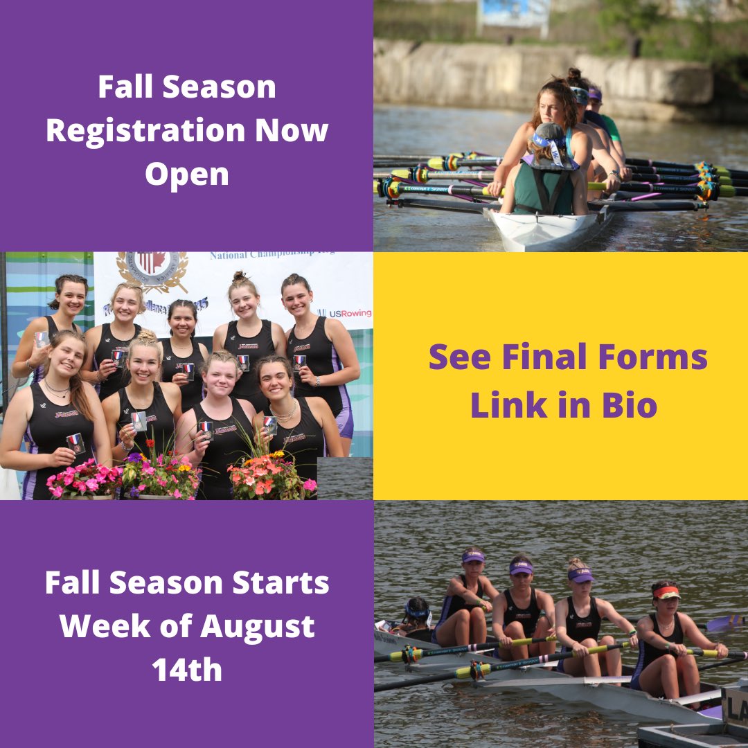Fall Season Registration is open. See Final Forms link in bio. #rowjags #jaguarrumble