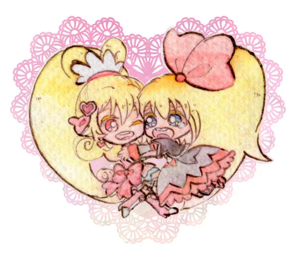 ドキプリ10周年おめでとうー!イラりつ好き! 