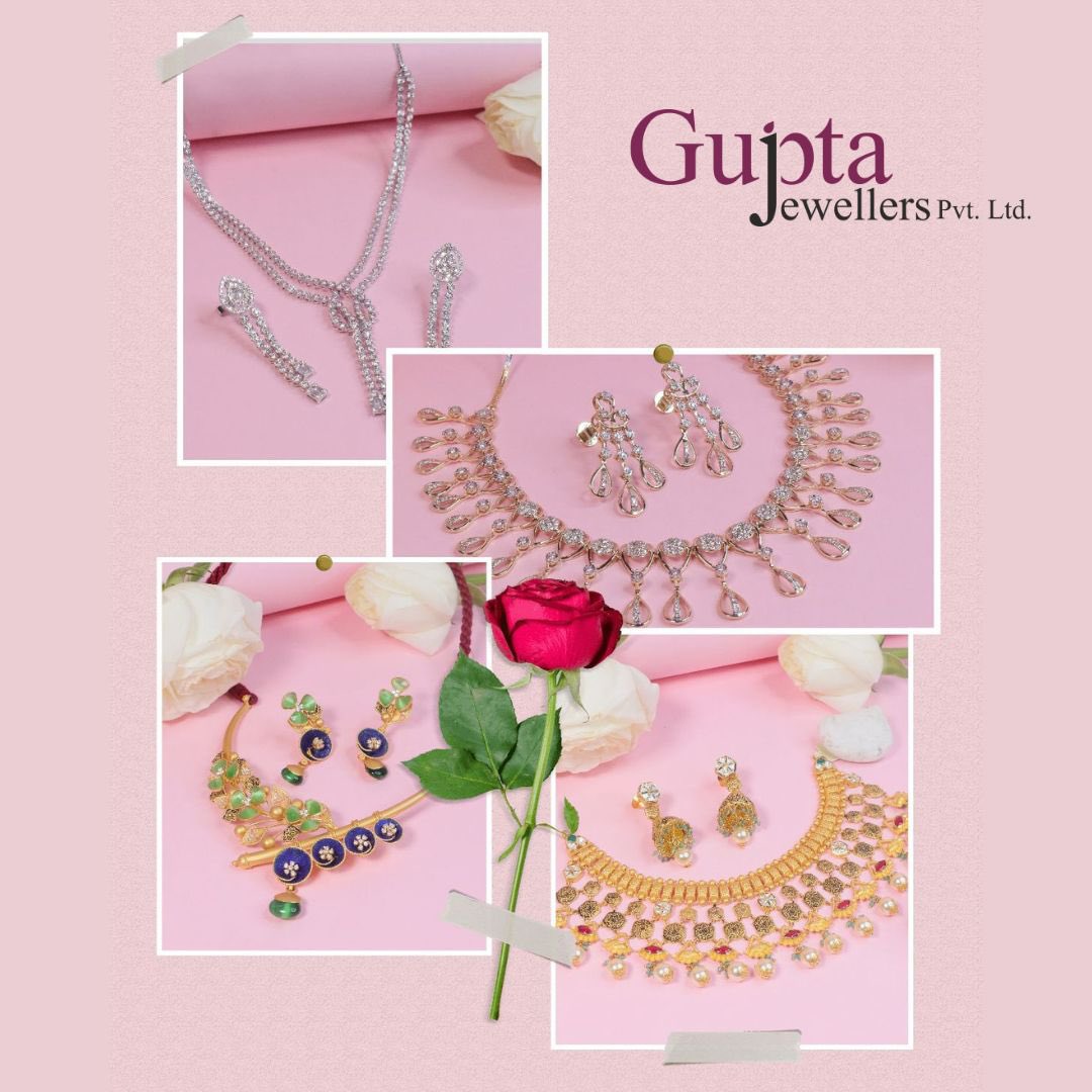 Gleaming gold, a timeless adornment✨
. 
Visit Our Showroom : Block I, 44 & 45, Arya Samaj Road, Uttam Nagar- 110059
.
Call us at : +91 989994519 | 8178329652
.
#gold #weddingjewellery #jewelryaddict #necklace #instajewelry #fashionjewelry  #love #trending #jewelry