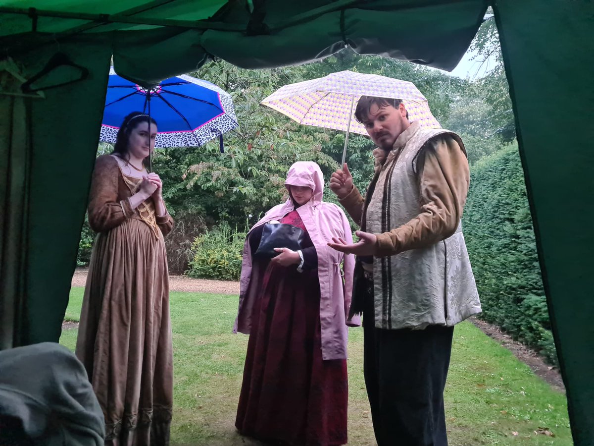 Timothyaweston's tweet image. Even in the rain we continue! Three more chances to catch Much Ado About Nothing at the Cambridge Shakespeare Festival #cambridgeshakespearefestival #theatre #acting #shakespeare