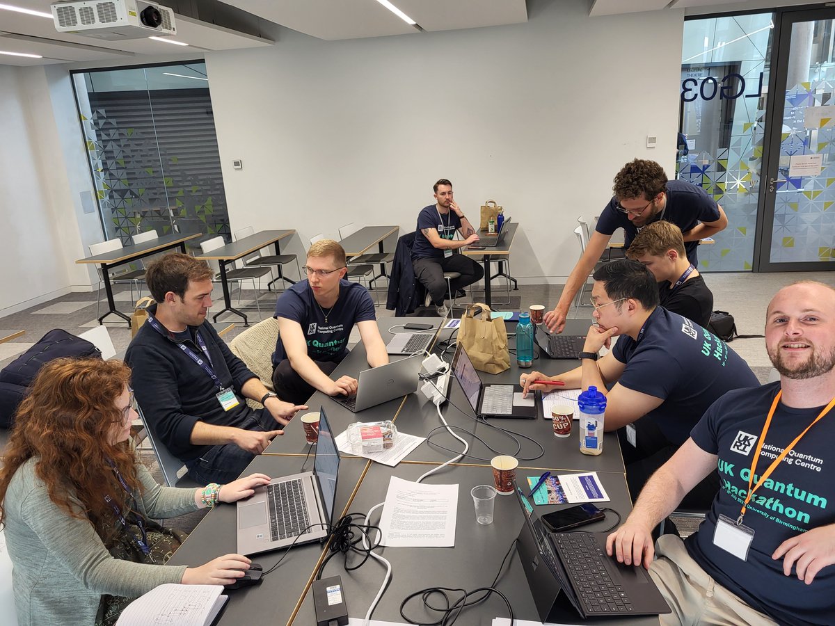 ZaikuGroup's tweet photo. It was great to see the amazing collaboration, creative and critical thinking by the #QuantumHackaton team working on our use case with @OxfordQCircuits. https://t.co/XeQk3KZetj