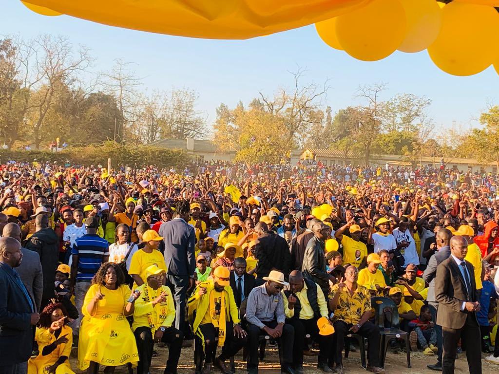 MakomboreroH's tweet image. This is Kadoma today.

This is what ZanuPf is fearing, #PeoplePower!

Retweet is you believe a new great Zimbabwe is possible!