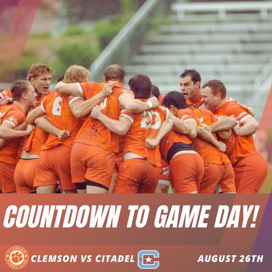 ‼️CLEMSON FAMILY‼️

We are less than one month away from our Fall 2023 kickoff. Mark your calendars! 🐅