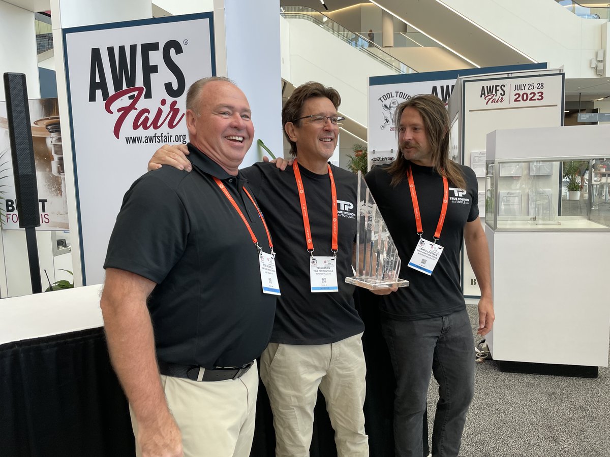 WoodworkingBiz's tweet photo. Visionary Award winners are:
3M: 3M
Hardware: Shaper Tools
Machinery Over $50,000: Altendorf Group
Machinery Under $50,000: Northtech Machine
Industry 4.0: Nederman
Power Tools: Disston Co.
Tooling: True Position Tools, Transfer Tool
General: SurfPrep, Foam #wawfsoodworking #awfs https://t.co/CY6784QQpx