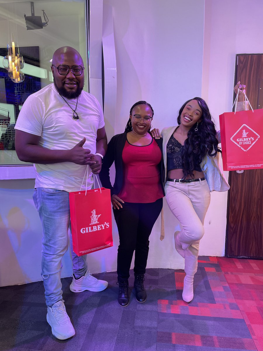 NRGRadioKenya's tweet photo. @GilbeysKe hawaangushangi mbogi, Goodies for the gang as usual
Tag your squad mshow up pale Whiskey River for a the Gil Bff Sherehe #opengoodtimes #GilbeysSquad https://t.co/QpMSJ2hcJs