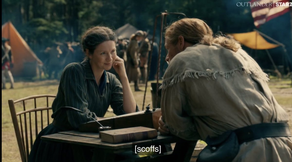 ClanLallybroch's tweet photo. No me lo puedo creer!! Me van a dar el momento gafas 😍😍😍😍

-You need spectacles, sassenach
-Nonsense… #outlander

Avance del 707 👇🏼

https://t.co/PIjATwlCu9 https://t.co/YFfzEwNX1x