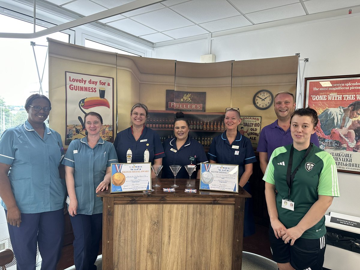 Catherine Huby (@hubycatherine) on Twitter photo The amazing work on J34 <a href="/LeedsHospitals/">Leeds Teaching Hospitals</a> with Sophie from <a href="/LUFC/">Leeds United</a> supporting patients sitting up getting dressed getting moving awarded a bronze & silver <a href="/ReconGamesUK/">ReconditionTheNation</a> (they have their own bar area too 🤫😉🥰) Well done team 🤩🤩 The amazing work on J34 <a href="/LeedsHospitals/">Leeds Teaching Hospitals</a> with Sophie from <a href="/LUFC/">Leeds United</a> supporting patients sitting up getting dressed getting moving awarded a bronze & silver <a href="/ReconGamesUK/">ReconditionTheNation</a> (they have their own bar area too 🤫😉🥰) Well done team 🤩🤩