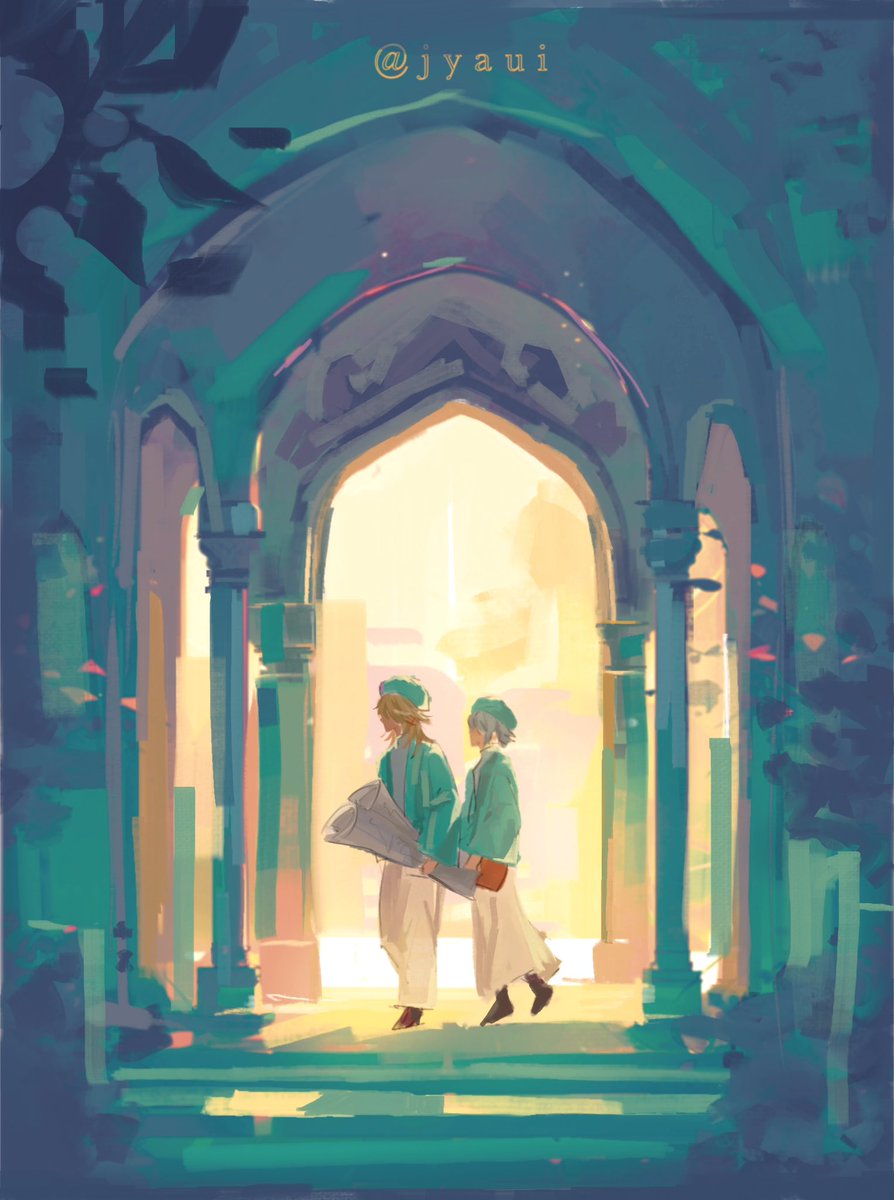 color practice：3
#kaveh #alhaitham
