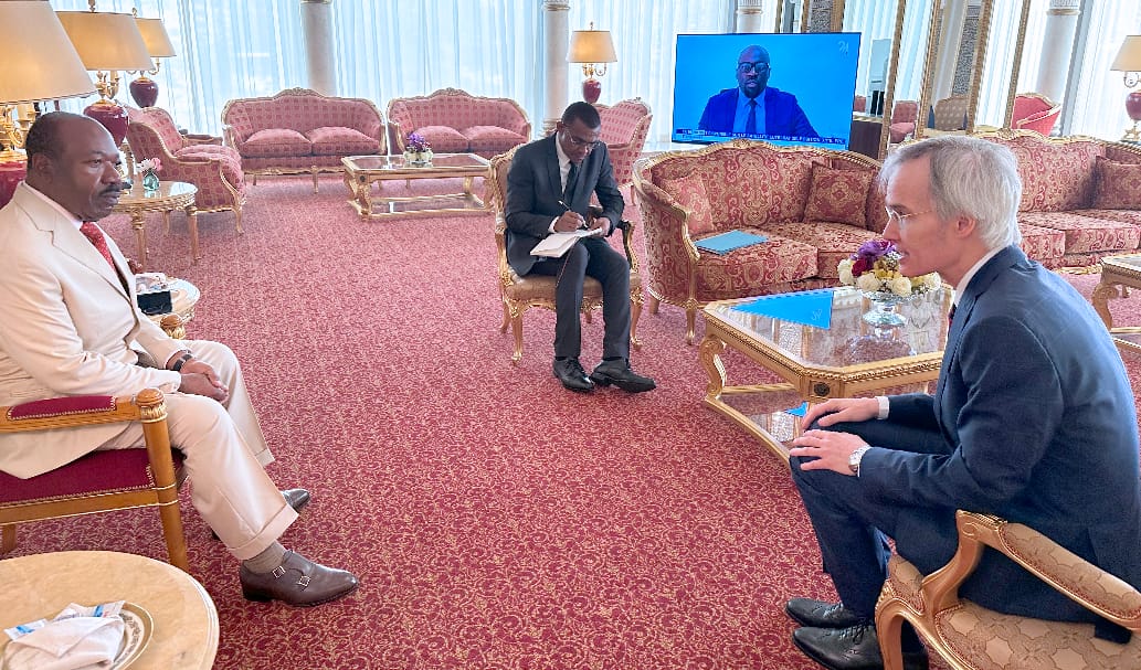 Allemagne au Gabon tweet media