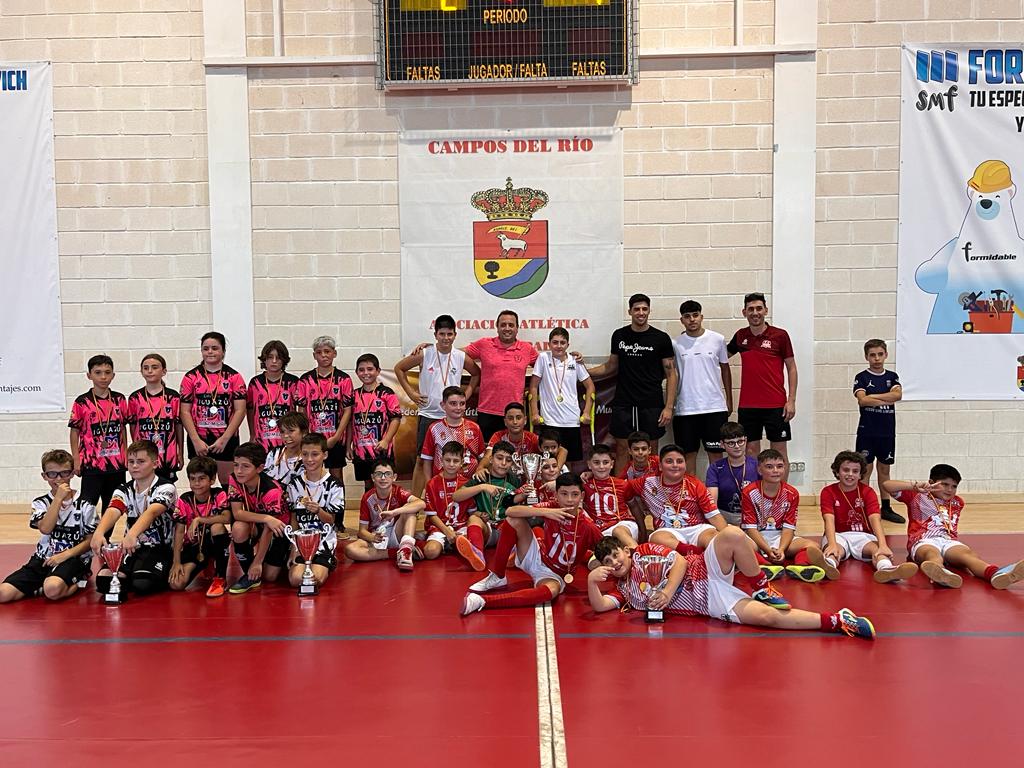 Que bien lo pasaron nuestros equipos base en el torneo de las fiestas de San Juan 2023. Gracias a <a href="/Ayto_Campos/">Ayuntamiento Campos Del Río</a> por su colaboración y a nuestros amigos del <a href="/intermurciafs/">INTER MURCIA FUTSAL</a> por su presencia. Seguimos nuestro camino CAMPEROS. <a href="/muleo1/">muleño</a> <a href="/IvnPrezCalixto1/">Iván Pérez Calixto</a> <a href="/pedrolison111/">Pedro</a> <a href="/jdlotas1989/">Juan Diego Garcia</a>.⚽️⚽️