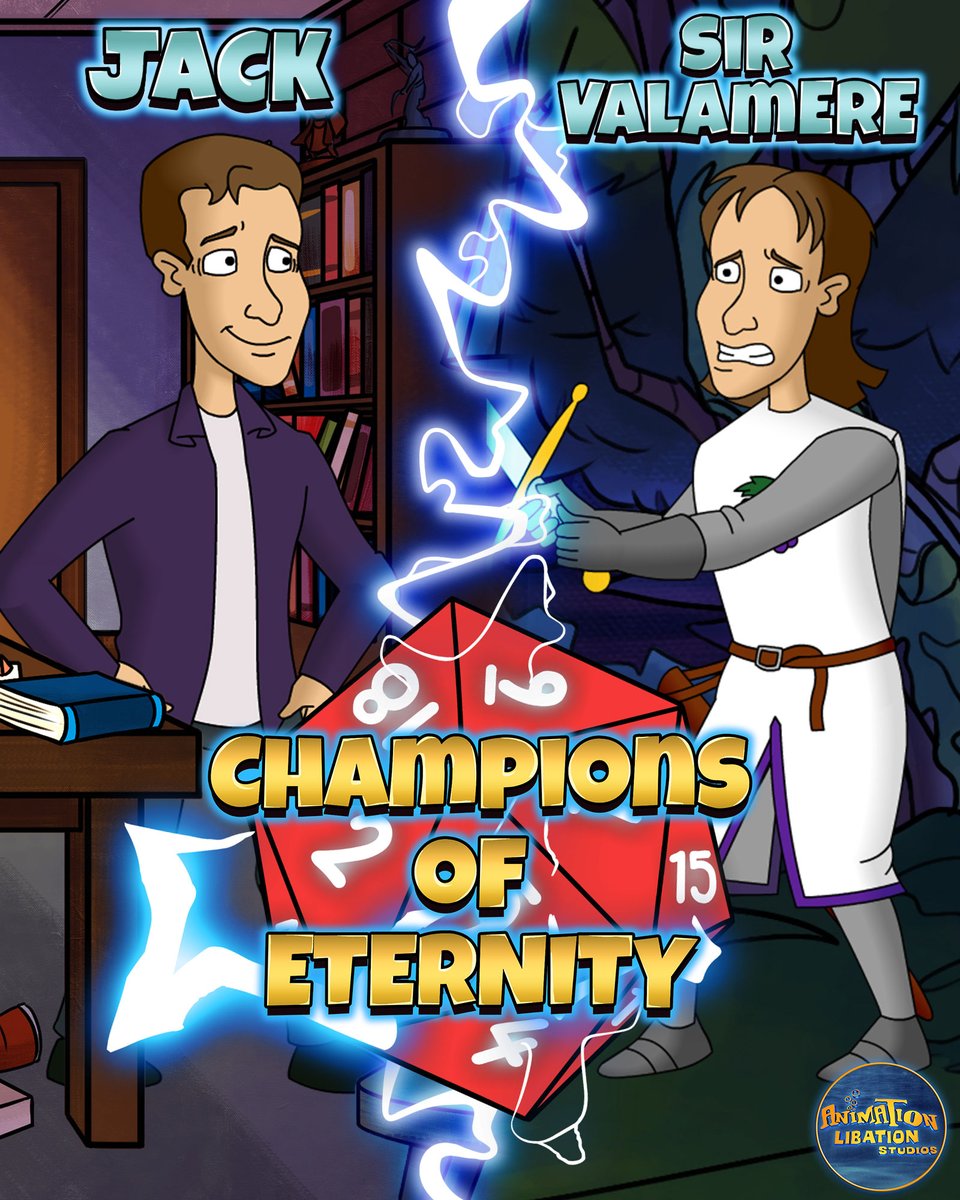 Jack is a security guard who dreams of saving the world, but he's afraid of his own shadow. In the land of Mylandia, he's Sir Valamere. A knight sworn to protect the innocent, battle evil, uphold truth and justice.