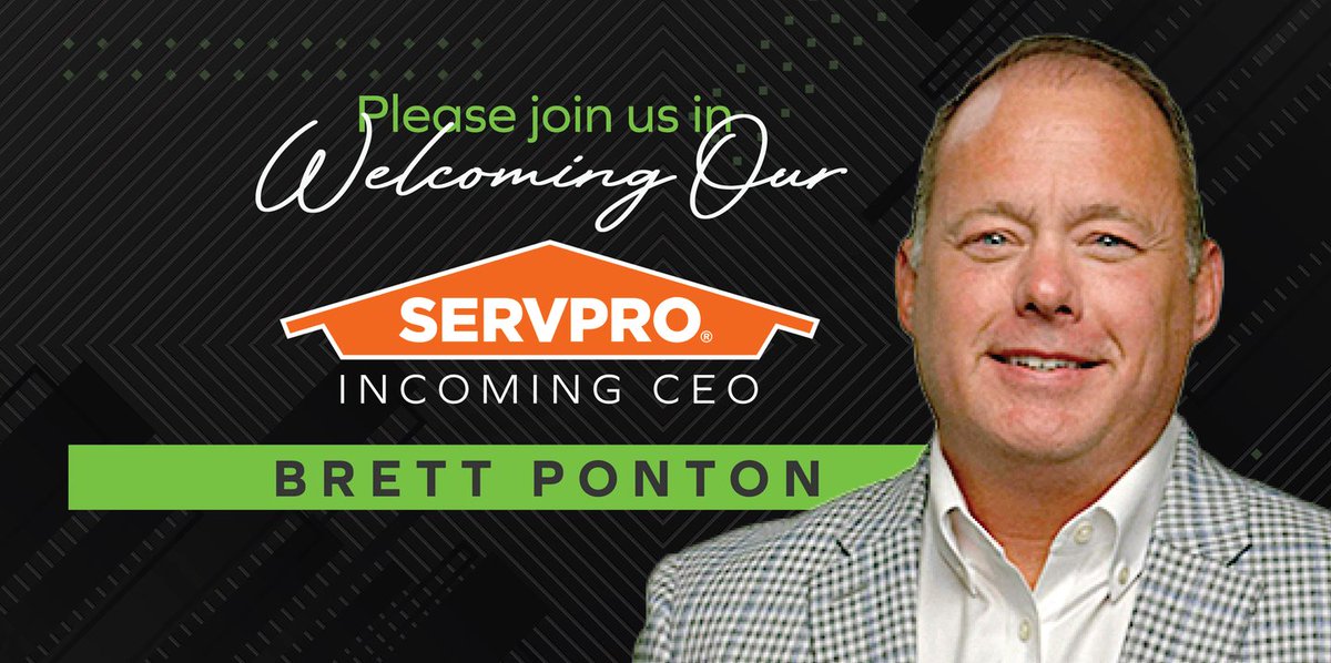 Brett Ponton to Become Chief Executive Officer of SERVPRO bit.ly/4754kVt