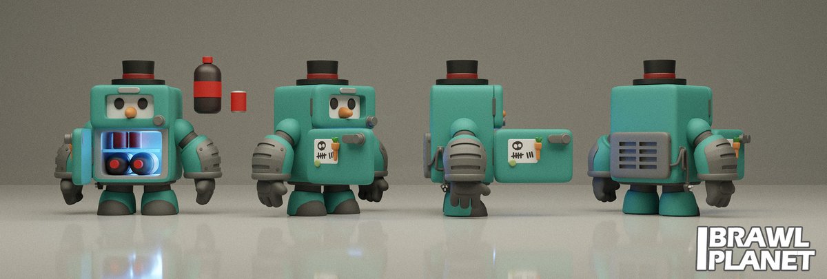 Error404Zheng's tweet photo. ☃️🧊🥕Refrigerator、Cat box😾 #blender #digitalart #characterdesign https://t.co/uP5HG0o3jP