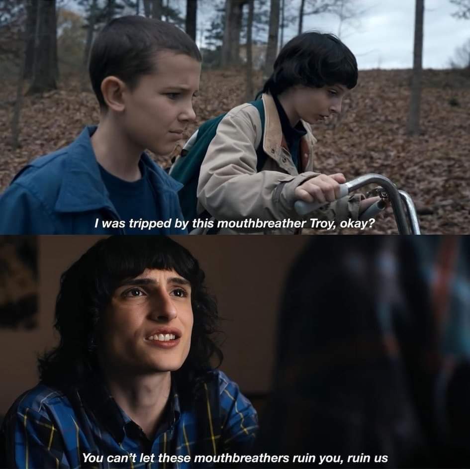 gyofard_purple's tweet photo. Underrated season 1 and season 4 Mileven parallels... Which other couple has these? https://t.co/TQIRkc8cQ5