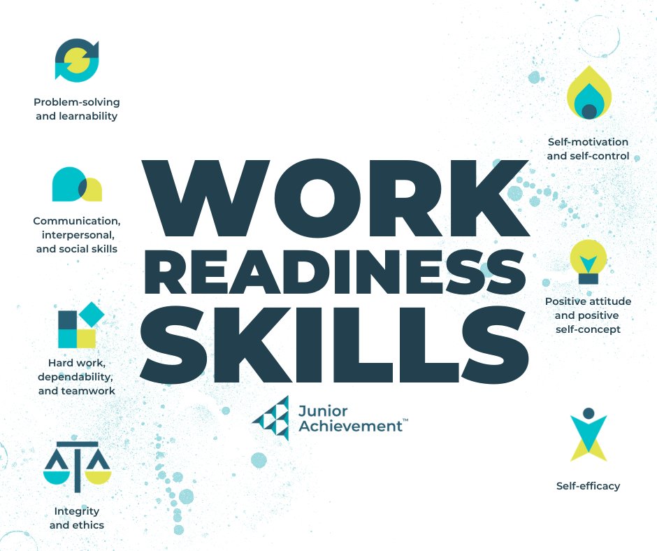 JA fosters academic and professional skills, leveraging digital experiences and promoting innovation. Join us in shaping tomorrow's leaders! bit.ly/3qSyISq #Education #SkillsForSuccess #FutureOfWork