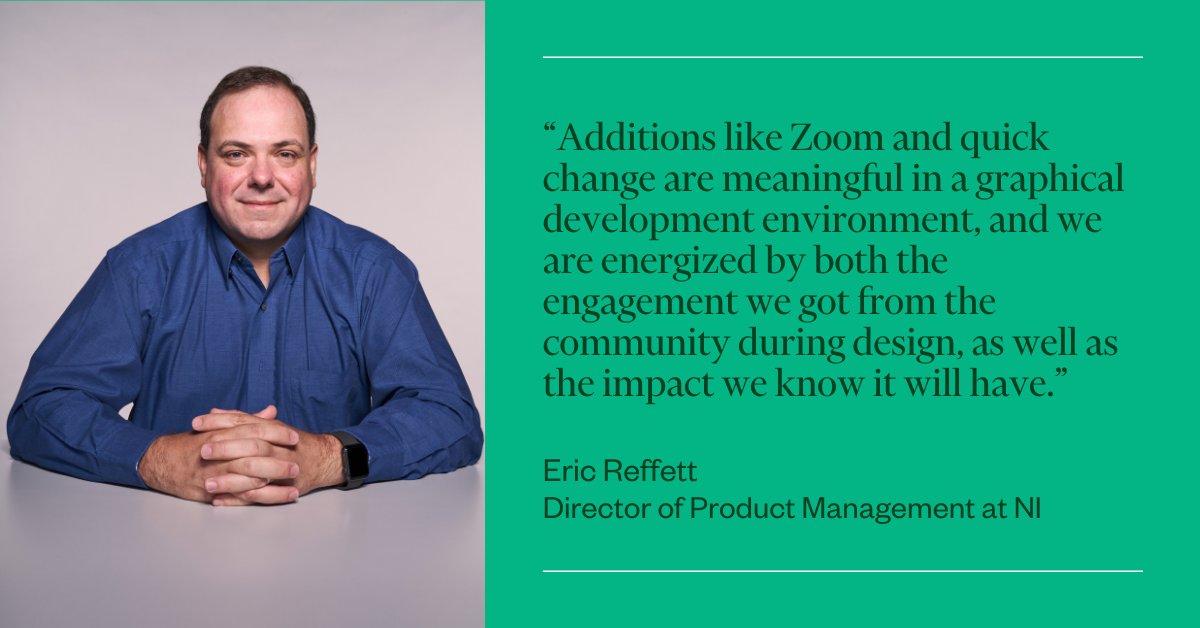 We’re proud to announce the latest release of <a href="/labview/">LabVIEW</a>, including new features that make it more efficient and powerful for helping test professionals and engineers focus on turning test performance into business performance. Explore the new enhancements: bit.ly/3Ow0nRp