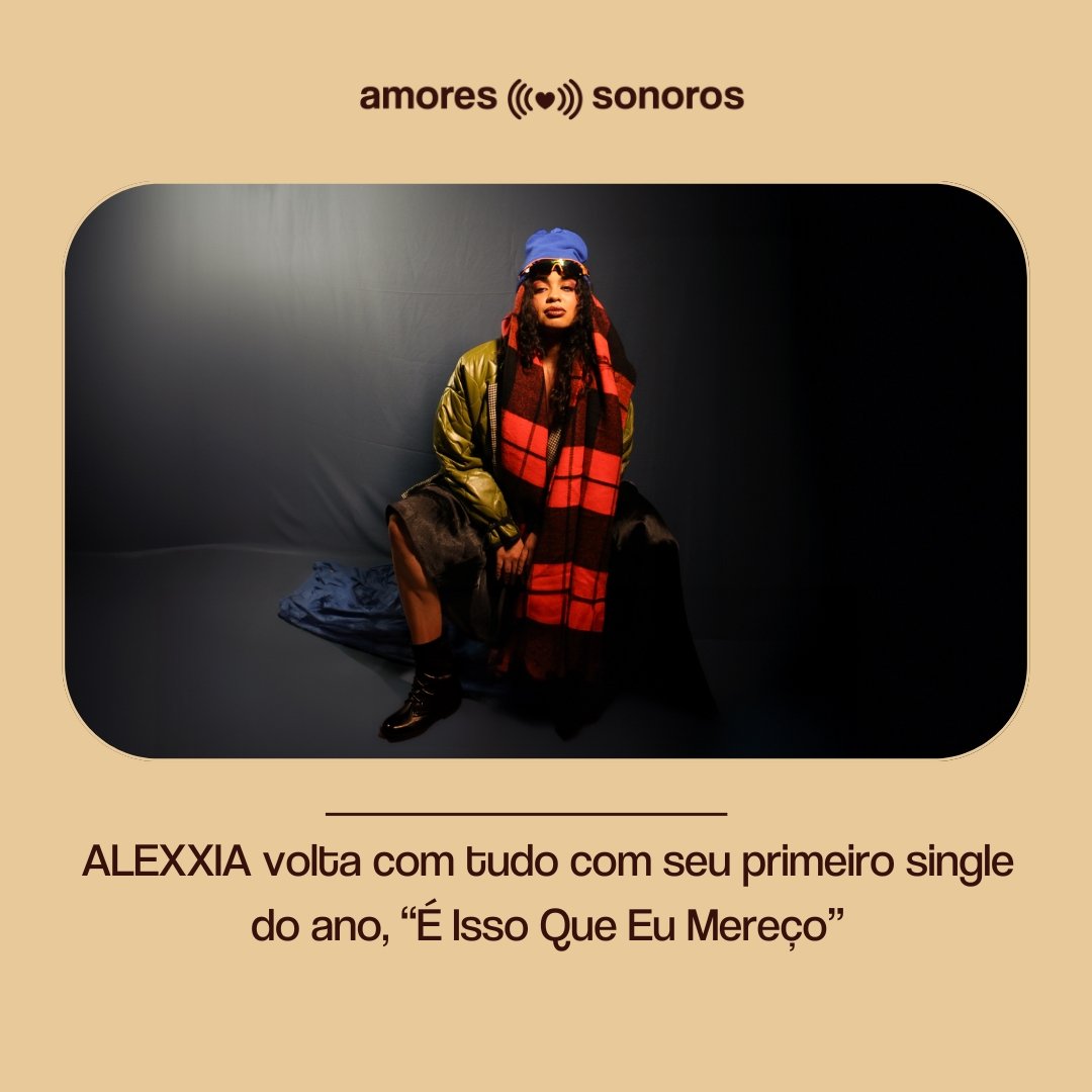 amoressonoros's tweet photo. Após alguns anos de seu último lançamento o single “Amargo”, a artista ALEXXIA volta com seu primeiro single de 2023 nomeado “É Isso Que Eu Mereço”. A faixa representa uma nova fase na carreira da artista e anuncia seu primeiro EP de carreira, onde estará na íntegra. https://t.co/TLERr3s8YI