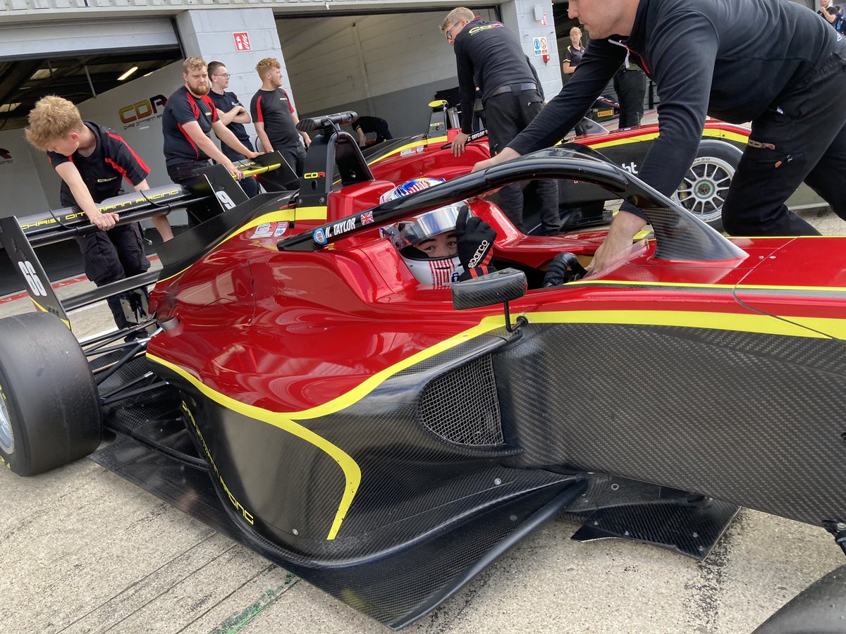 Great to see <a href="/nikolasgtaylor/">Nikolas Taylor</a> behind the wheel of a GB3 car for the first time today 💪

Looking good champ!