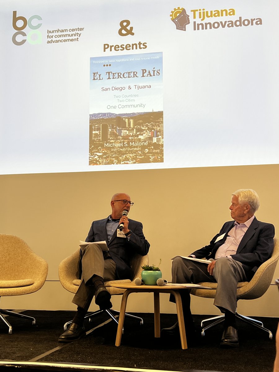 We want to send the warmest of congratulations to @tadsethparzen, CEO of @BurnhamCenterSD for being recognized as 2023 Nonprofit CEO of the Year🎉 Well deserved!🫂🥰

#TijuanaInnovadora @TjInnovadora #Binational @UCSDPark_Market