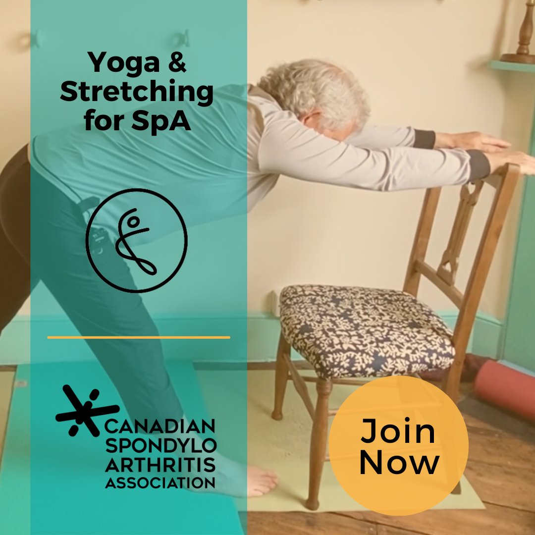 Are you looking to improve flexibility, stiffness, fatigue and range of motion? Sign up now and receive a FREE year of membership with Yoga for AS! loom.ly/c9K6X0E