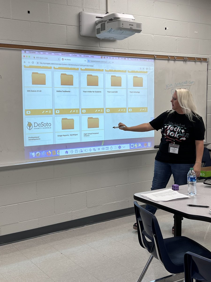Tech Tok 3.0 ~ <a href="/TinaStreeter2/">Tina Streeter</a> is showcasing MyVRSpot, our digital media storage solution tool. #TeamDCS #D1