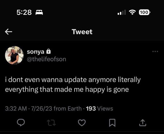 alyssa ⋆˚꩜.ᐟ saw bad omens! tweet media