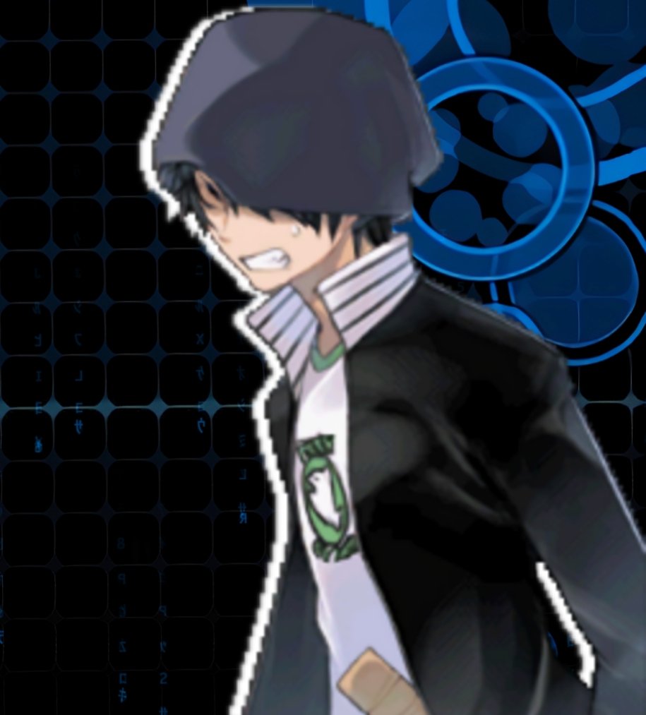 It's so hot. . .

Even removing his black jacket hasn't helped much. But the beanie stays ON.
