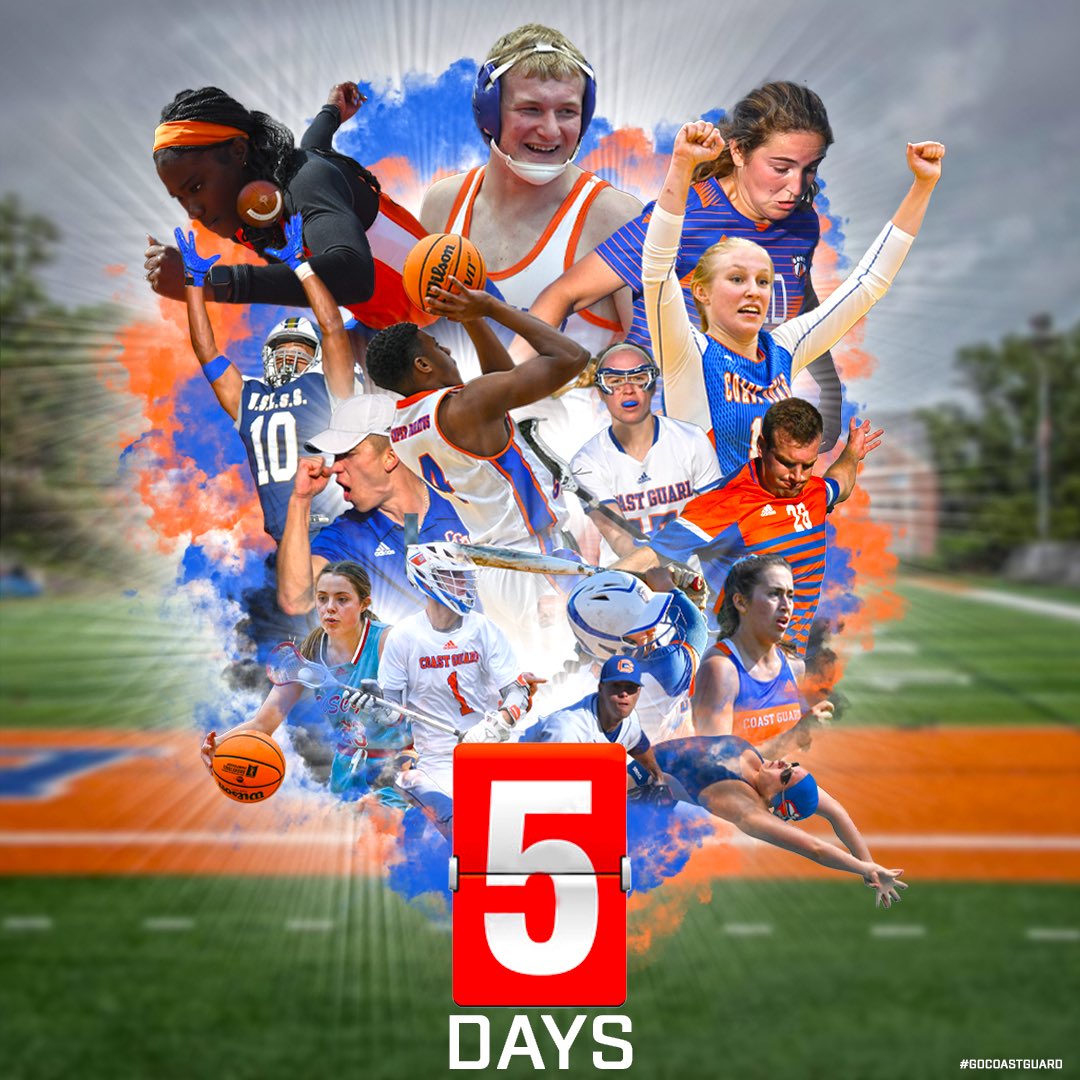 CGA_Baseball's tweet image. 5 Days… #GoCoastGuard
