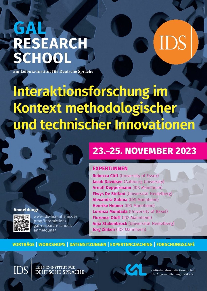 jowitarogowska (@jowitarogowska) on Twitter photo 🥳 Heute startet offiziell die Anmeldung für unsere GAL Research School 2023!
Mit <a href="/buddehel/">Helena Budde</a> freuen wir uns auf Eure Bewerbungen 🤓.
ids-mannheim.de/prag/interakti… 🥳 Heute startet offiziell die Anmeldung für unsere GAL Research School 2023!
Mit <a href="/buddehel/">Helena Budde</a> freuen wir uns auf Eure Bewerbungen 🤓.
ids-mannheim.de/prag/interakti…