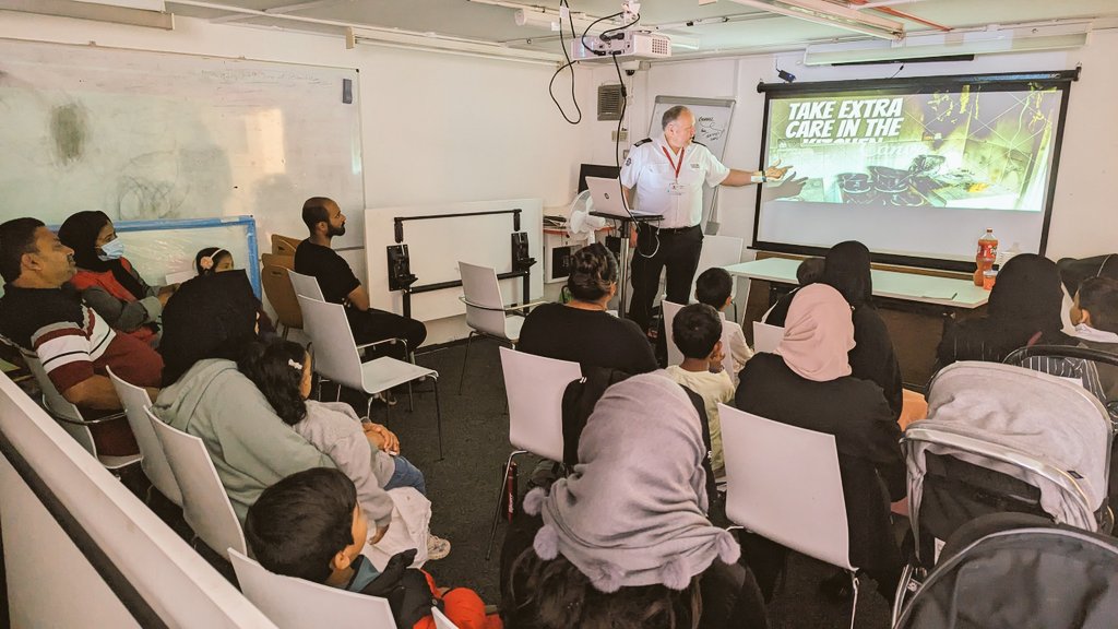 Great #communitysafety training session happening at Plaistow Library right now. We had a special guest trainer Borough Commander Richard @LFBNewham join us and tell everyone about fire safety. #PeoplePoweredPlaces #CommunityAssembly @NewhamLondon #CommunityEngagement