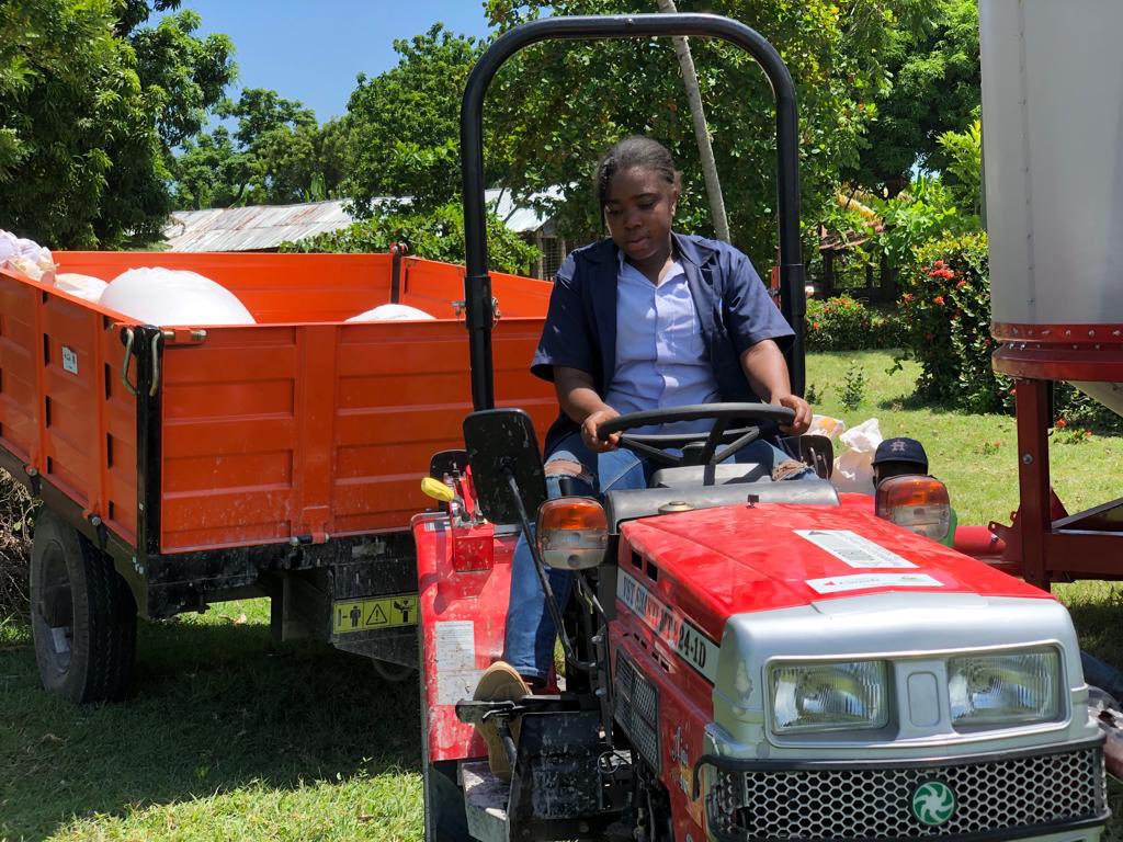 HaitiPapyrus's tweet photo. 2 types de semoir, une moissonneuse et un séchoir mobile: nouveaux équipements qui viennent s'ajouter à ceux déjà disponibles pour les agriculteurs de maïs et de haricots dans le Sud 🇭🇹. Par cette initiative, #ProjetMAIS, contribue à l’augmentation de leur productivité.#MARNDR https://t.co/hOYZDmiiAg