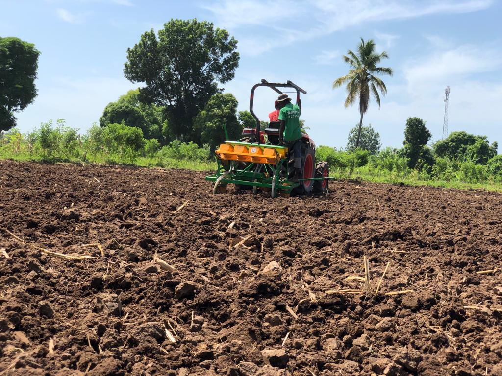 HaitiPapyrus's tweet photo. 2 types de semoir, une moissonneuse et un séchoir mobile: nouveaux équipements qui viennent s'ajouter à ceux déjà disponibles pour les agriculteurs de maïs et de haricots dans le Sud 🇭🇹. Par cette initiative, #ProjetMAIS, contribue à l’augmentation de leur productivité.#MARNDR https://t.co/hOYZDmiiAg