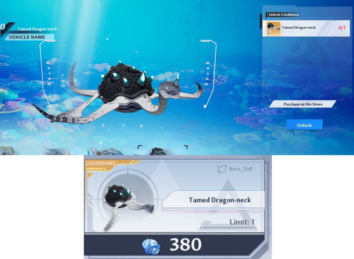 [Global]

New Turtle mount for 380 Tanium

[Subject to change]
#ToF #TowerofFantasy