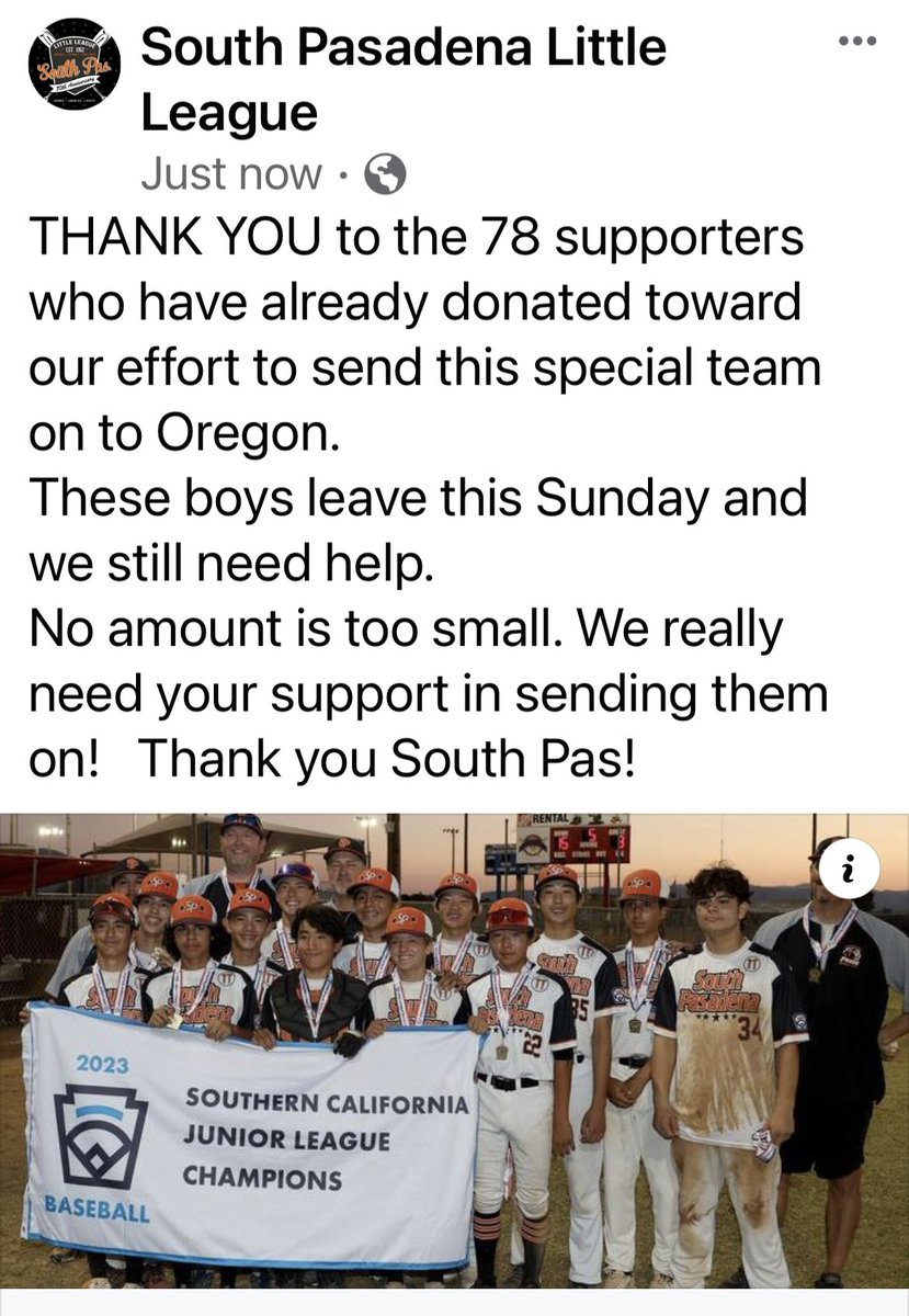 Please help us send these boys to Oregon! See comments for Link!