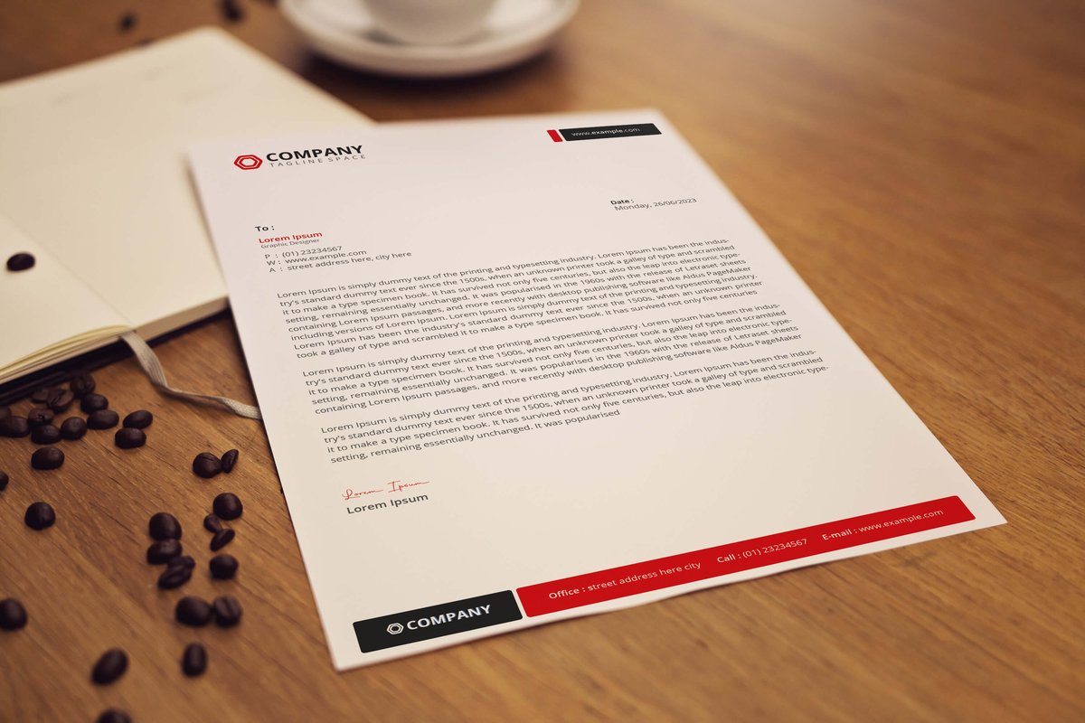 Letterhead Design
Behance: lnkd.in/e3qjQf9c

If you need to create a Professional Letterhead Design you will contact me now!

Gmail : graphicprojectt4@gmail.com
WhatsApp : +8801317845623 

#modern #letterhead #print #simple #branding #business #corporate #vector