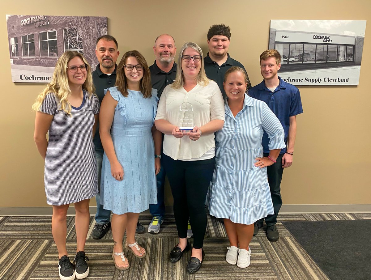 Cochrane Supply is proud to be the recipient of the Tosibox Partner of the Year Award for 2022. 🏆

Thank you Tosibox for the award and for being a great partner!

#distributor #partnership #growth #thankyou