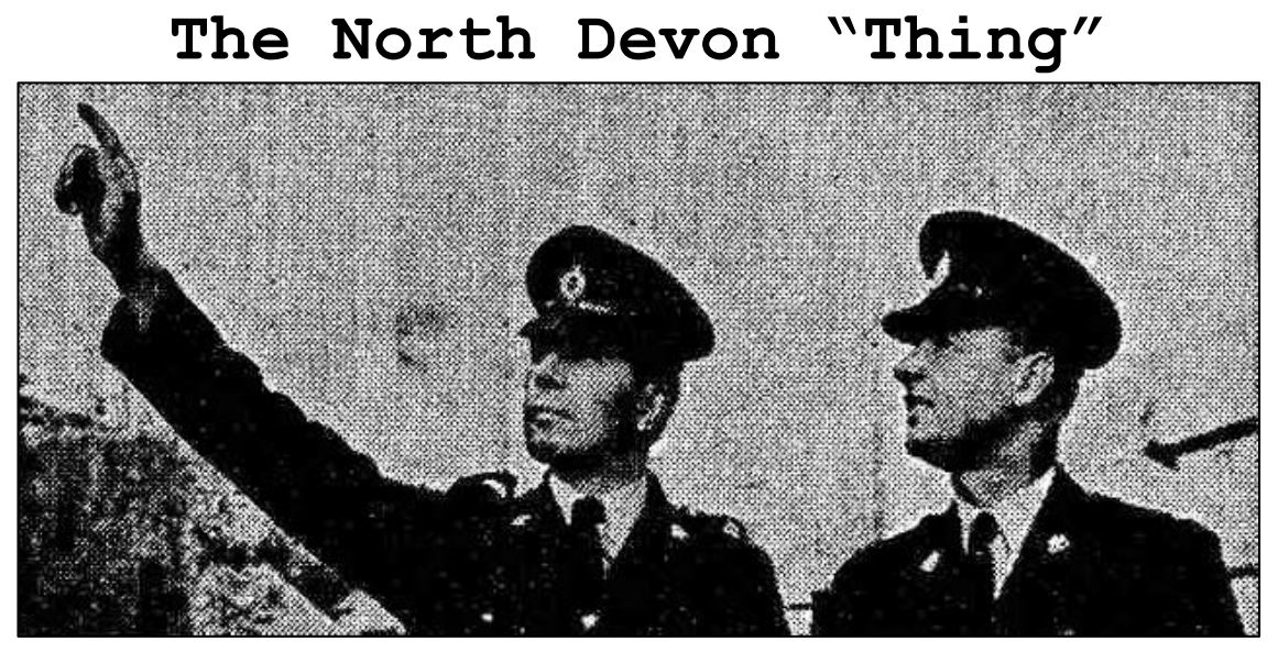 With all this talk of #Aliens and #UFOs, I thought it worth sharing this fascinating police story from North Devon in 1967.

#PoliceHistory #DevonHour
