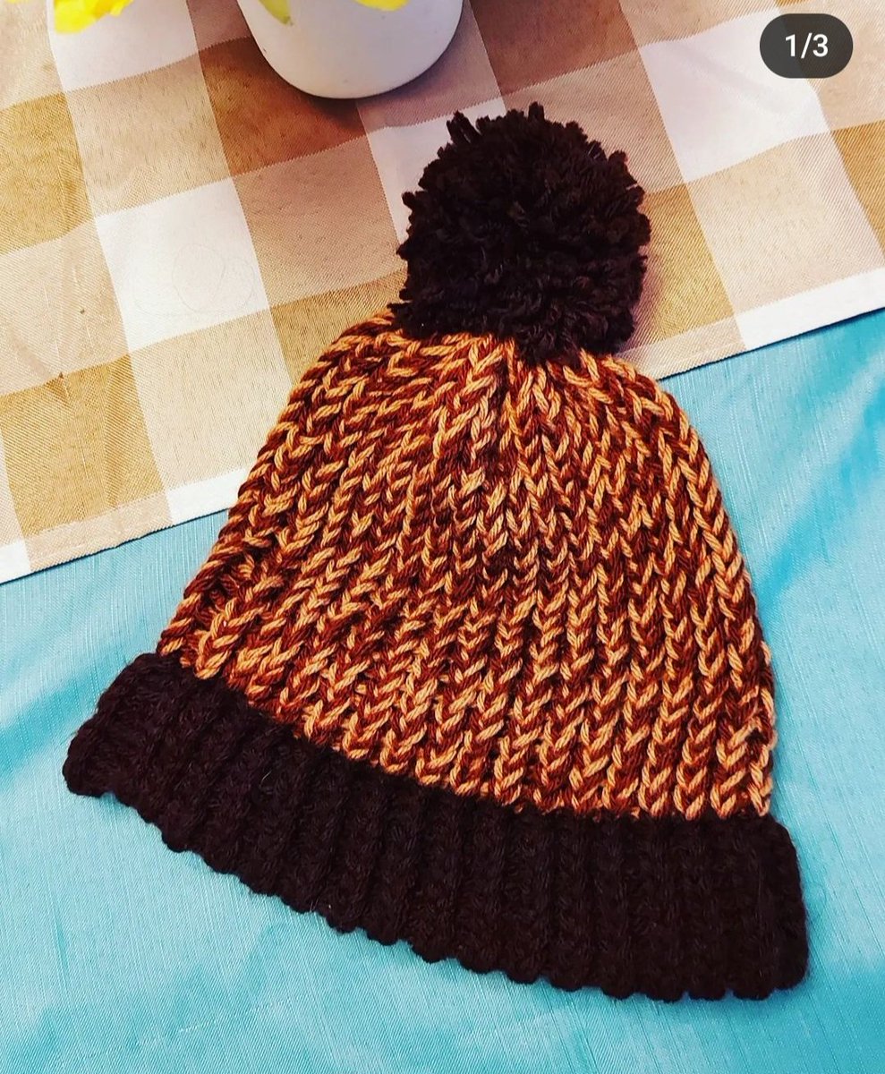 hatswithpurpose's tweet photo. Some brown hats I made 
🧶: 
----------
#loomknitting #yarn #yarntok #knittinglover #looming #iloveyarn #iloveknitting #crochet #crochetknit #crochetyarn #amigurumi #crochetamigurumi #handmade #homemade #loomcraft  #loomknithobby #crafts #crafting #hobby https://t.co/QYAiCyinek